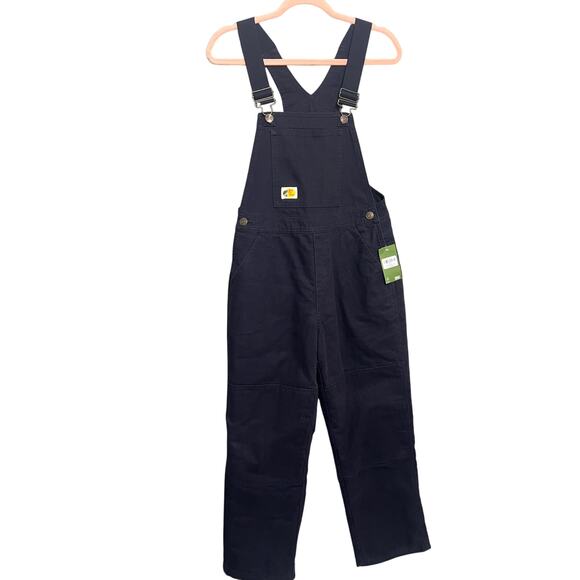 Bass Pro Sops Insulated Workwear Overall Bibs Youth XL Hunting Fishing Black NWT